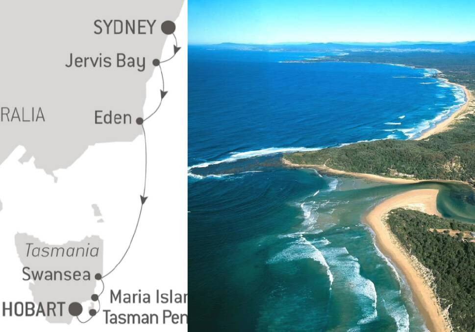 POTENTIAL DESTINATION: The NSW government is considering Jervis Bay as a cruise ship destination, with questions circulating as Ponant Cruises has released an itinerary containing the port as a stop. 