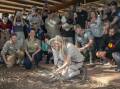 Federal Environment Minister Tanya Plibersek joins conservationalists and traditional owners for the release of eastern quolls at Booderee National Park. Picture WWF Think Mammoth