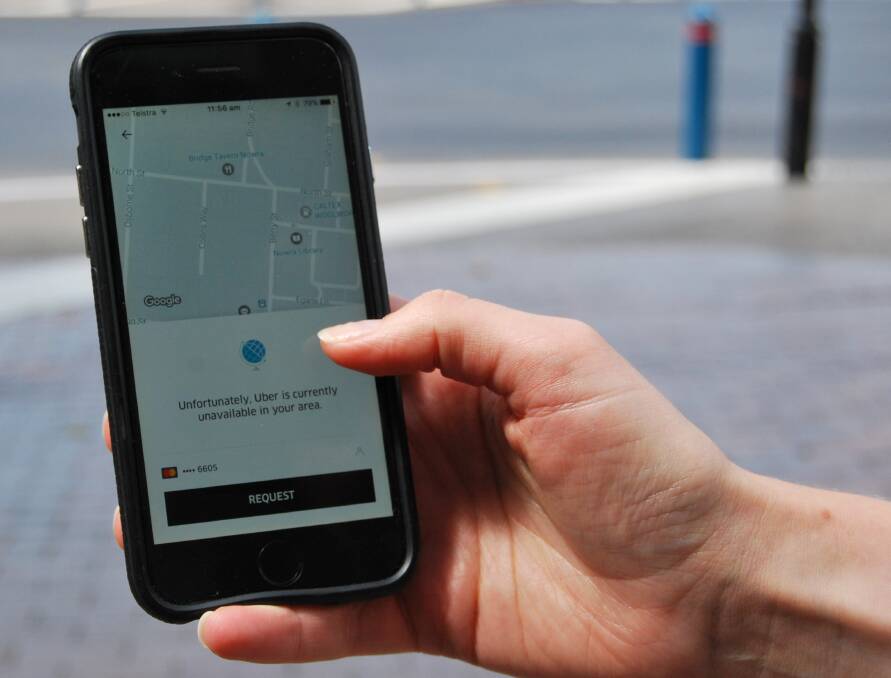 HITCH A RIDE: Uber is preparing to launch in Wollongong on Thursday, after the Illawarra had appeared on the Uber app for months.
