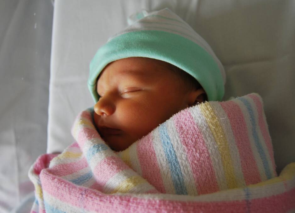 If you or someone you know has a baby and we missed you at the hospital, please send us your photographs and details and we will include them in our gallery. Phone 4421 9123 or email hayley.warden@fairfaxmedia.com.au.