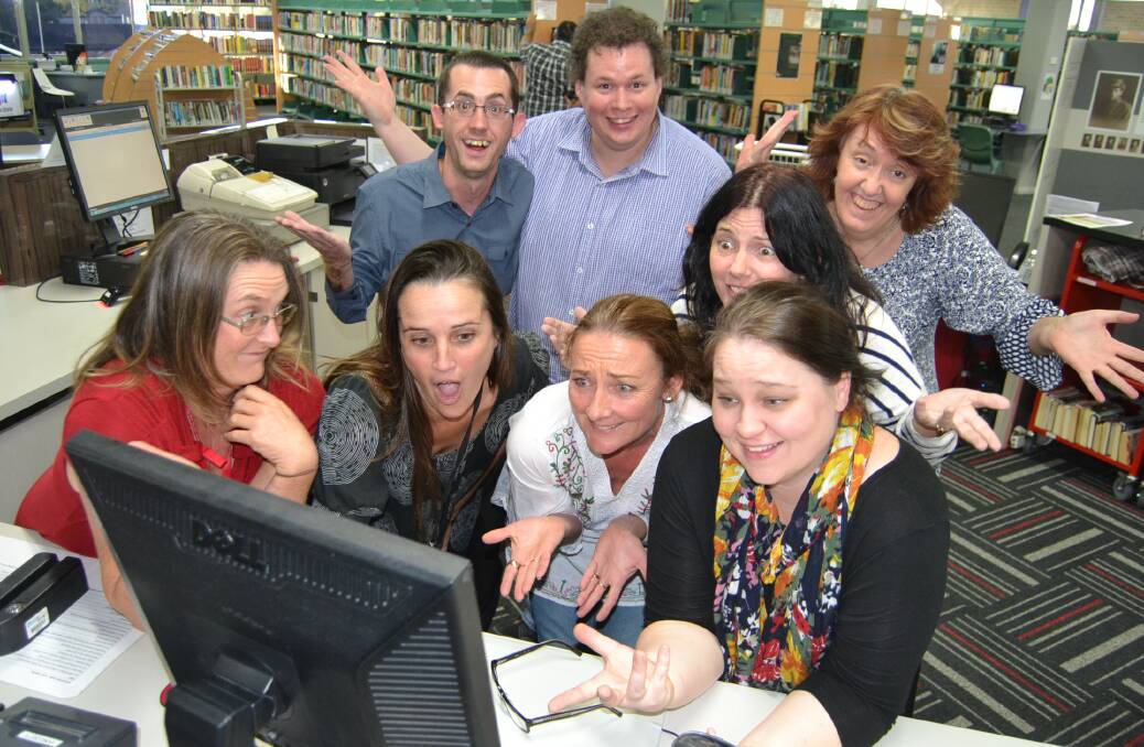 The Nowra Library staff could not believe Librarian Rhapsody reached 250,000 views on YouTube this week.