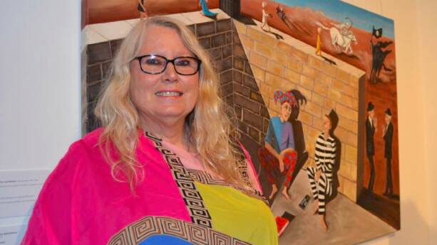 Sue Westaway's exhibition 'When The Music Hits You' is on display at Shoalhaven City Arts Centre until July 16.