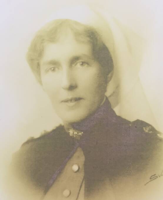 SELFLESS WORK: Sarah de Mestre began nursing training at Prince Alfred Hospital in 1901, and stayed there until 1912 to become the matron of Armidale Hospital.