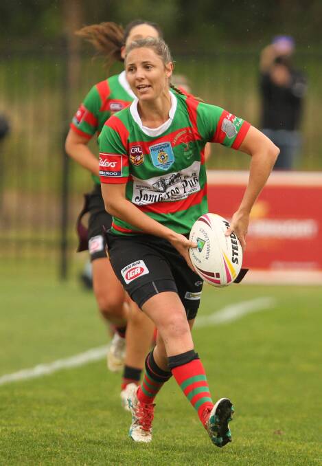LEADER: Jamberoo's skipper Carly Ryan starred in Sunday's victory against the Milton-Ulladulla Bulldogs at the Collegians Sporting Complex. Photo: DAVID HALL