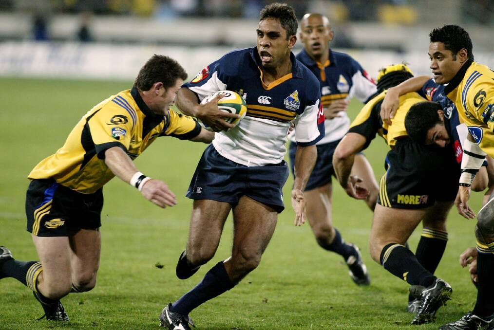 Andrew Walker playing for the Brumbies. Photo: GETTY IMAGES