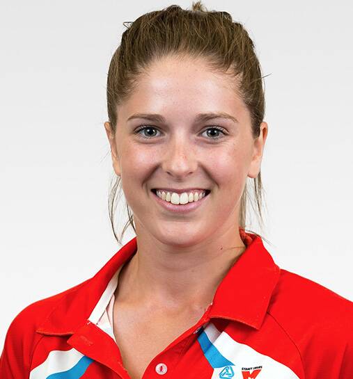 STAR: Kaitlyn Bryce will battle the Firebirds from 12pm Sunday.