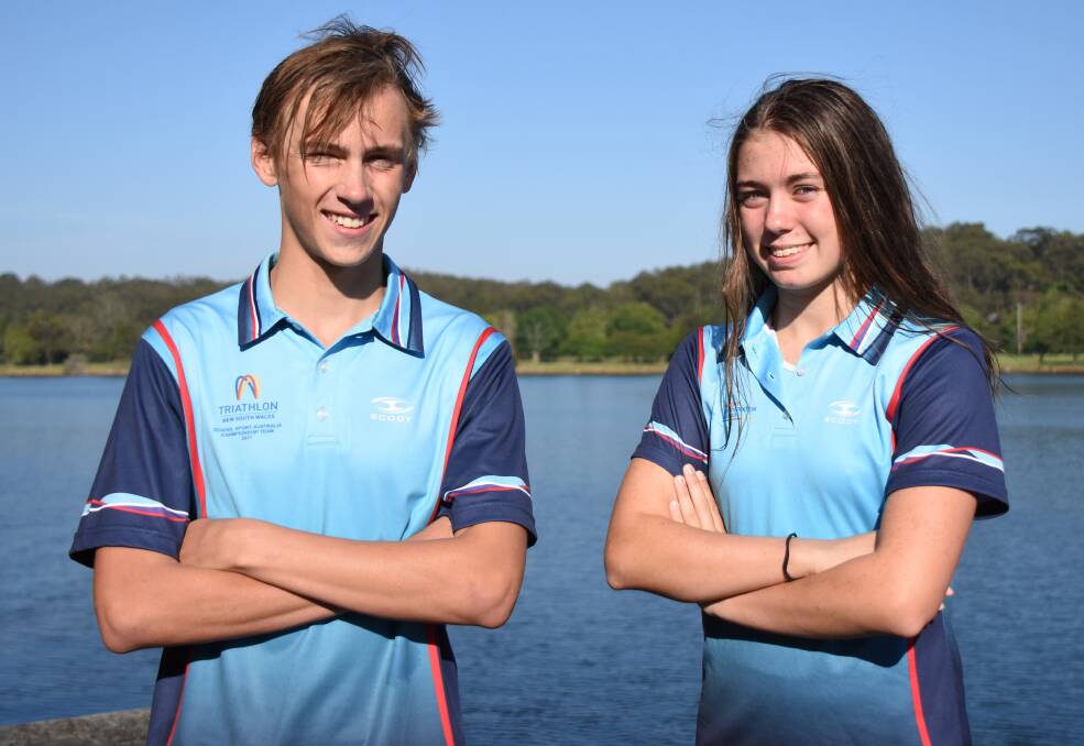 INTERSTATE CHALLENGE: North Nowra's Brooklyn Henry and Falls Creek's Freya Robinson-Mills are headed to Queensland for the Runaway Bay Super Sprint Weekend. Photo: COURTNEY WARD