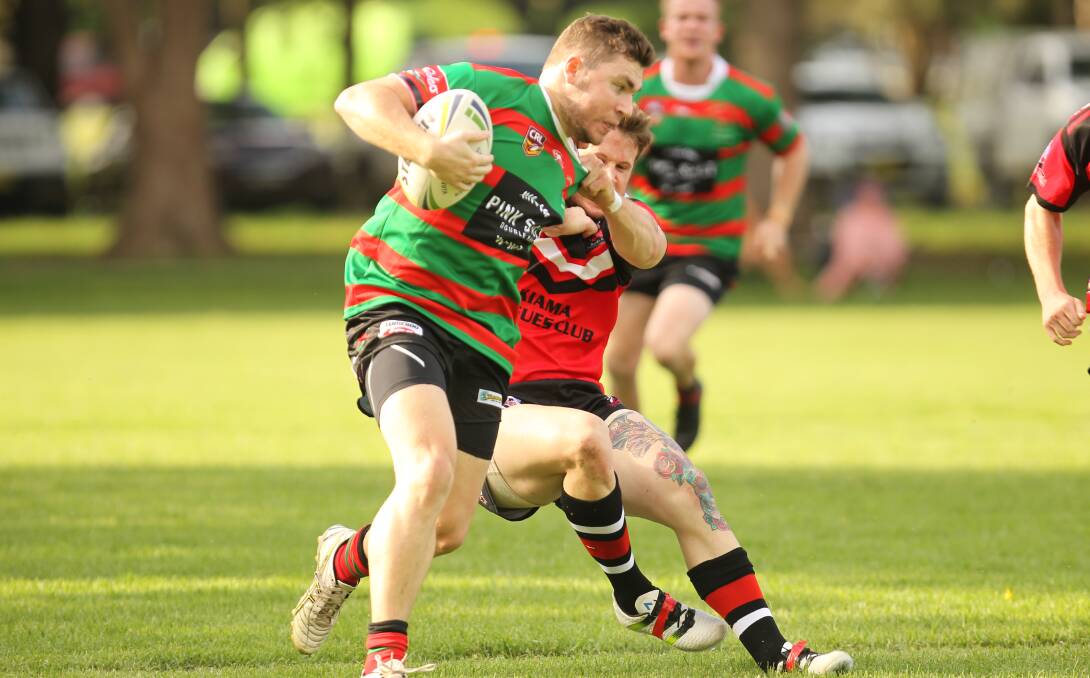 BLOCKBUSTER CLASH: Jamberoo's Andrew Clarke will be on hand when the Superoos face defending premiers Gerringong Lions this weekend. Photo: DAVID HALL