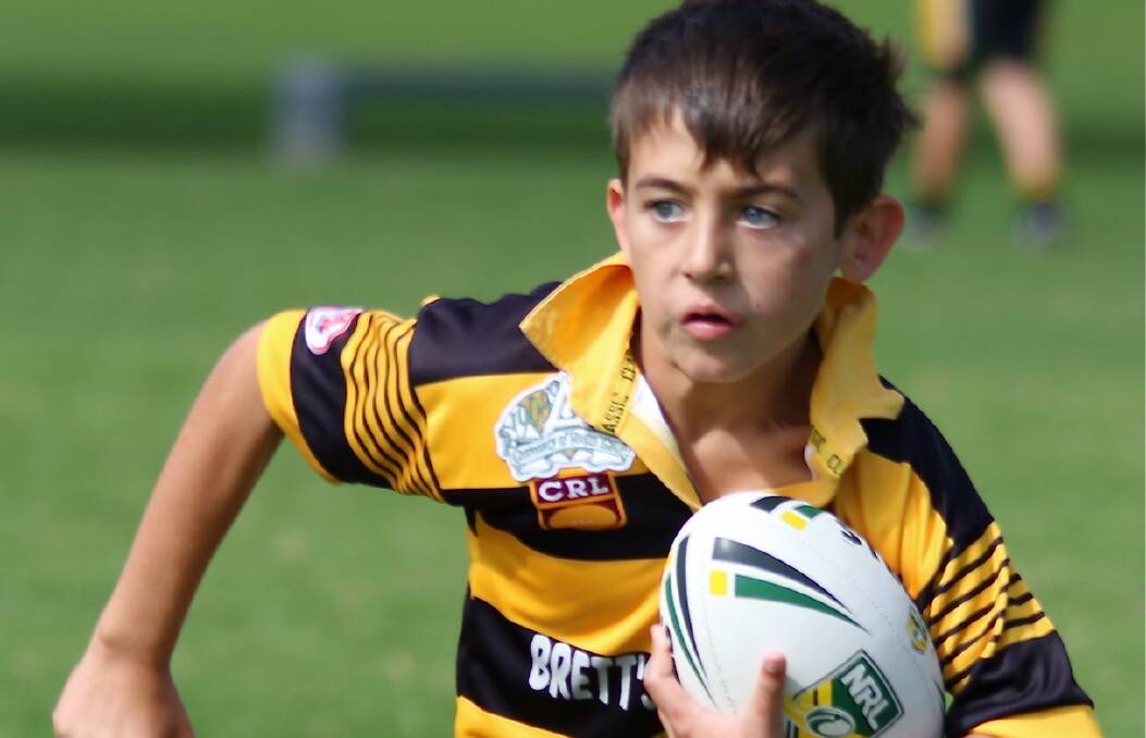Under 9 Warrior Brodie Wilson played a great game in attack and defence during the latest junior rugby league game.
