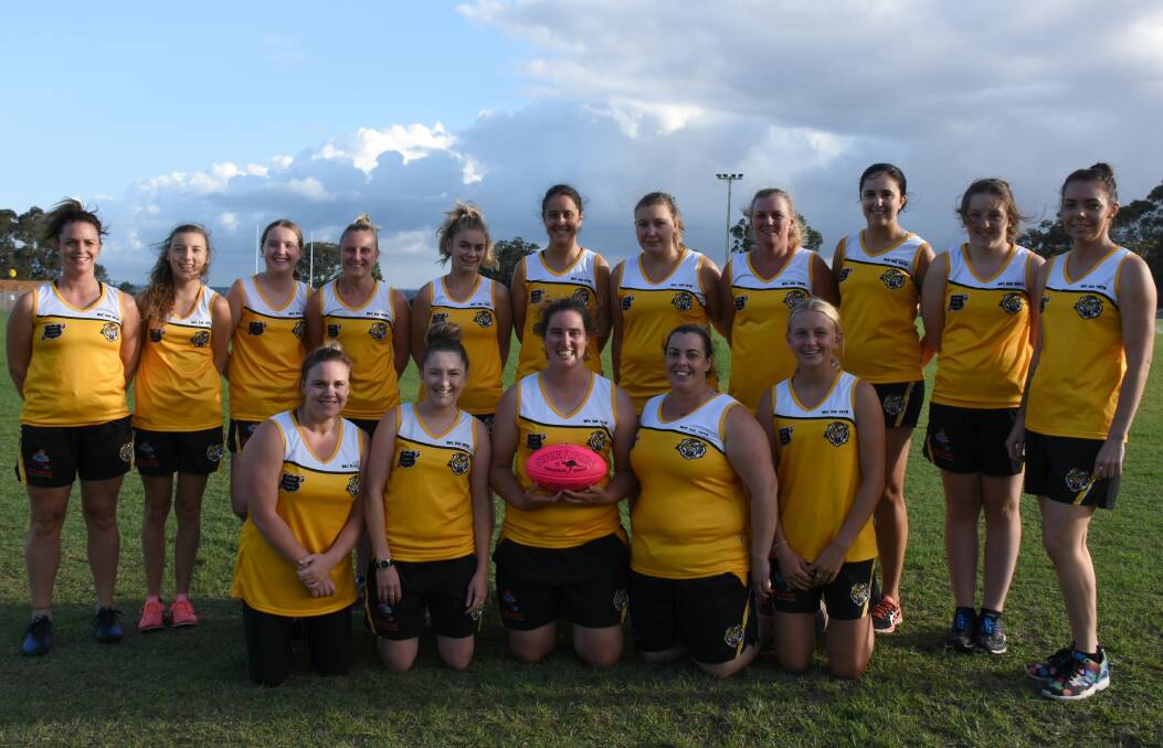 ROARING SUCCESS: The Bomaderry Tigers women's side are excited to play in their first match this Saturday. Photo: COURTNEY WARD