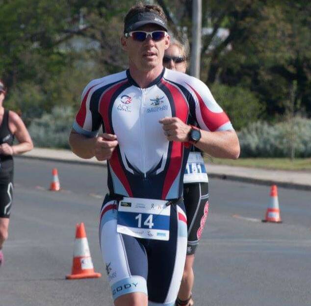BIGGEST CHALLENGE OF HIS CAREER: Brad Lewis is looking forward to taking on the world's top triathletes in Rotterdam later this month. Photo: J'ARNE DANCE