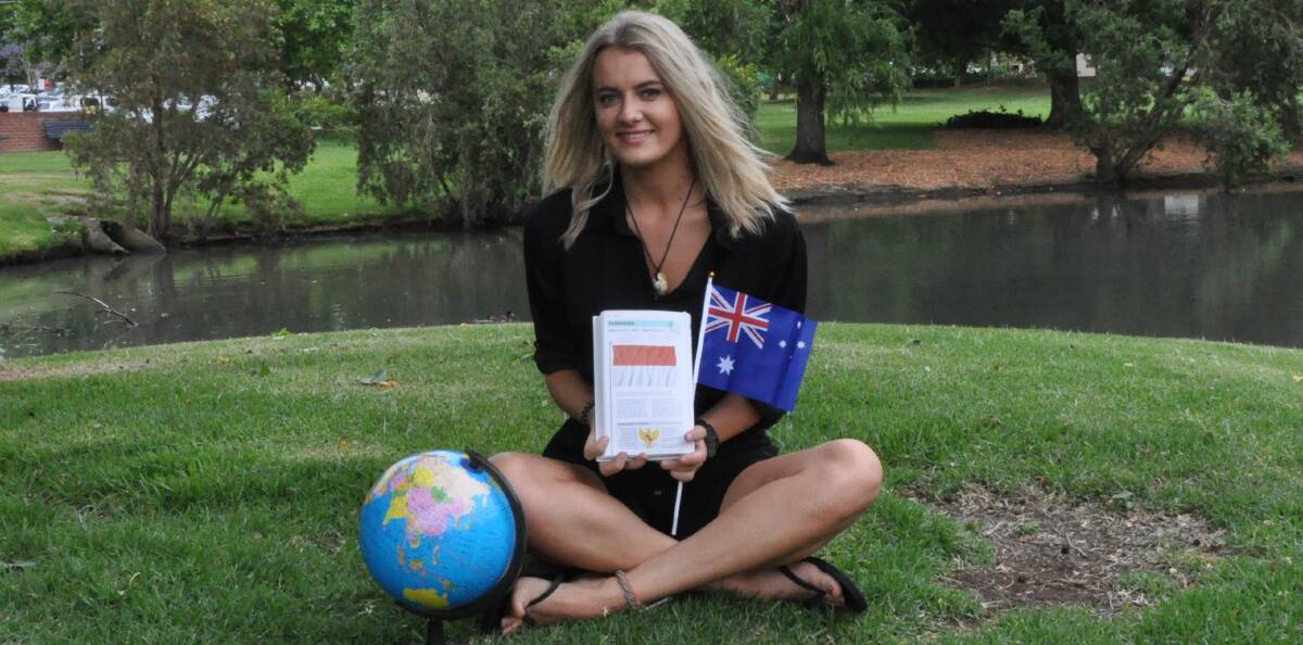 EXCITED: Abbie Boyd, from Bomaderry, will live in Indonesia for two months as part of the Australia-Indonesia Youth Exchange Program. Photo: COURTNEY WARD