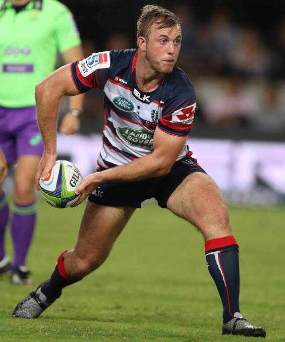 TOUGH AS NAILS: Berry's Will Miller made his Super Rugby debut for the Melbourne Rebels on Saturday against the Sharks in Durban - with the match ending in a 9-all draw. Photo: GETTY IMAGES