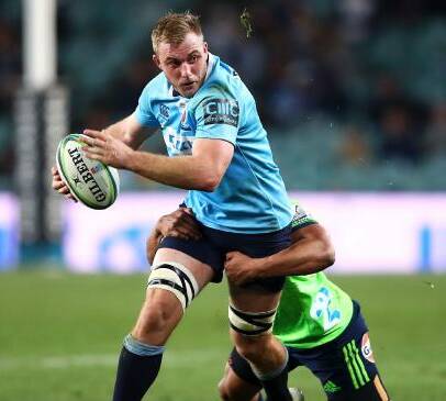Will Miller in action for the NSW Waratahs. Photo: AAP