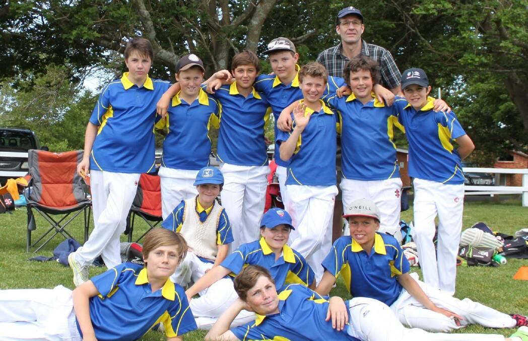 TEAM TO REMEMBER: The Milton Public School boys cricket team that finished second at the NSW PSSA finals in Maitland, losing to Lindfield Public School in a tight final.