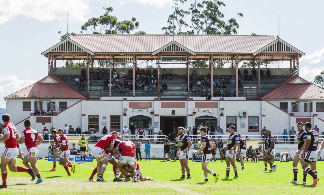 On the defence: A mistake-ridden Illawarra Cutters were trounced 42-12 by the Sea Eagles at Nowra last weekend. Picture: Blake Edwards