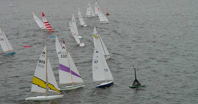 Start line: More than 30 sailors will contest the final round of the NSW Radio Yachting Association inter-club series at Lake Tabourie this weekend.