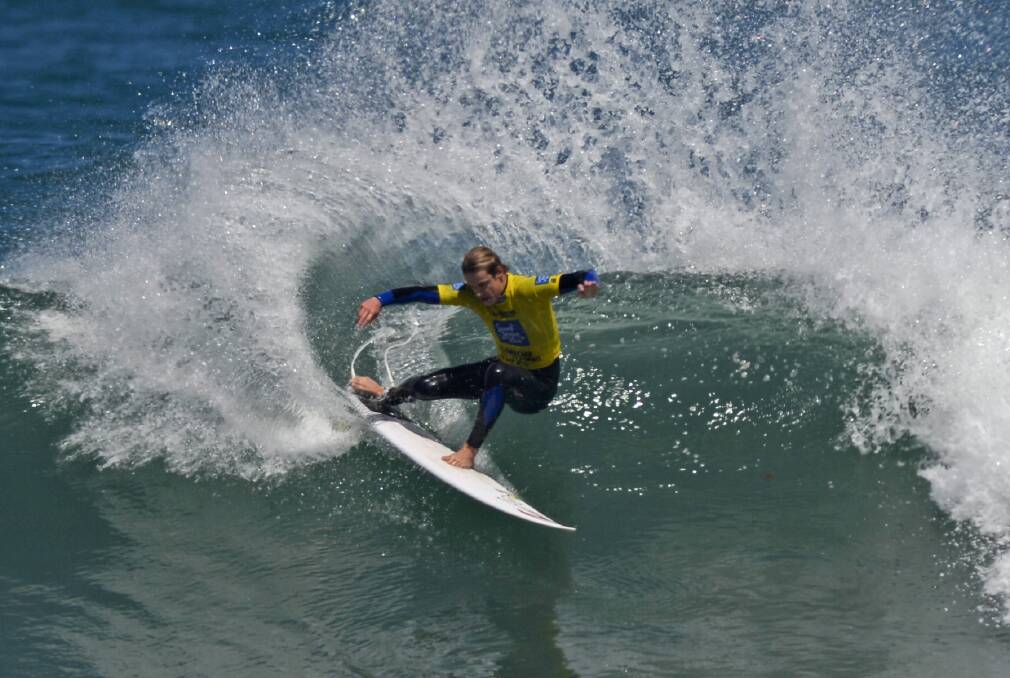 South Coast product Luke Wrice. Photo: Blainey Woodham/Surfing Australia