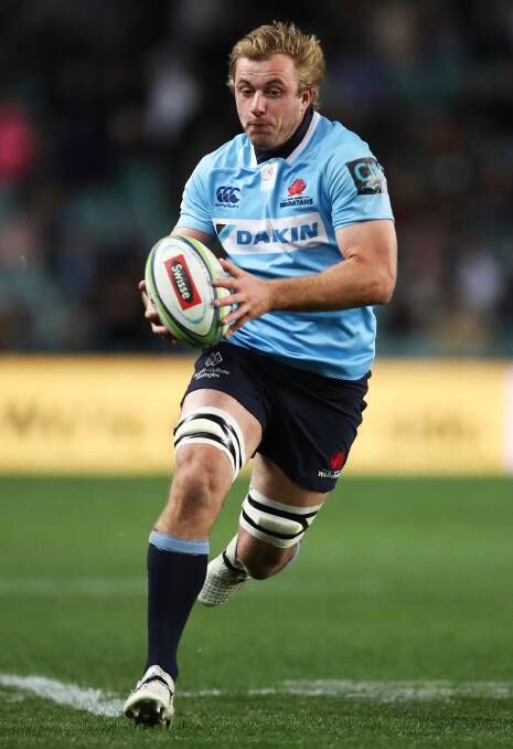 Will Miller in action for the NSW Waratahs. Photo: Brendon Thorne