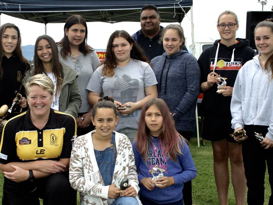 GIRL POWER: The Nowra Warriors' Hotondo Homes/CBD Electrical Girl's League Tag under 14s team had a season to remember of the field in 2016.