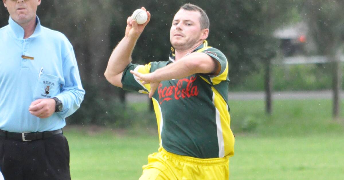 ALL-ROUND PERFORMANCE: Shoahaven Ex-Servicemens' Graham Phillis scored 63 runs and took two wickets against Nowra last round. Photo: DAMIAN McGILL
