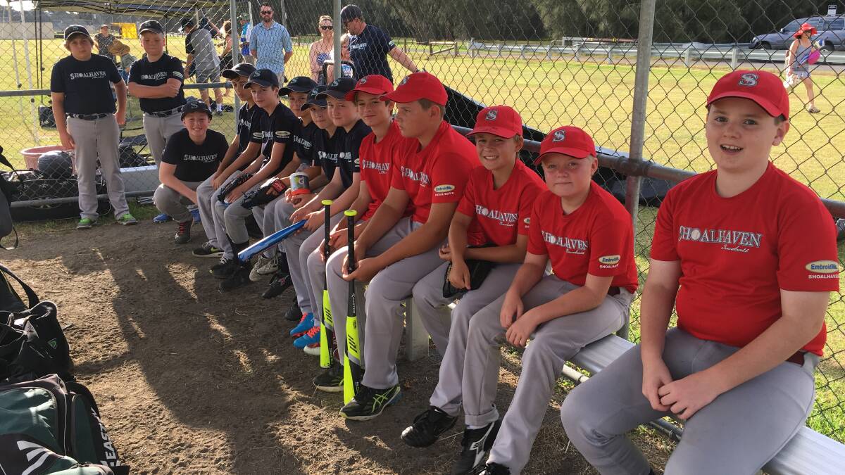 Well played: The Junior Mariners took on the best of the Illawarra Junior Baseball League at the annual Mark Bush Tournament earlier this month.