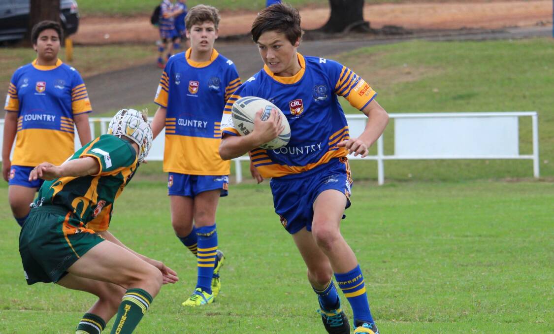 Season ends: Bomaderry under 14s player Jayden Brody in action. The club is seeking registrations for the summer mixed tag comp.