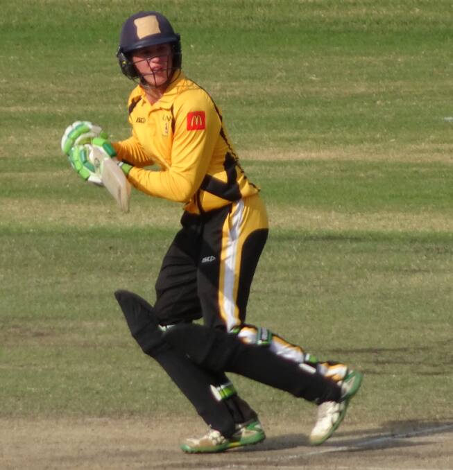 BRIGHT FUTURE: Matthew Gilkes in action for UNSW. Photo: ROBERT GILKES