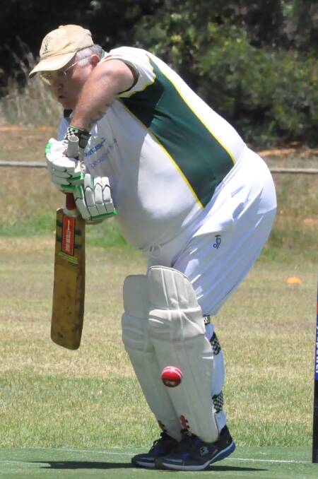 SHOT MAKER: Shoalhaven Ex-Servicemens' Adam Cusack smashed five boundaries in his innings of 33 at the weekend. Photo: DAMIAN McGILL