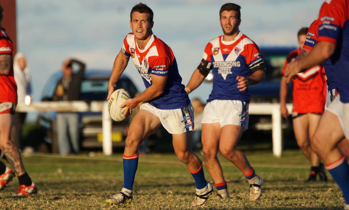 ELUSIVE: Gerringong Lions' half Rixon Russell was one of his team's best in their derby win against Kiama on Sunday. Photo: TIM DELANEY