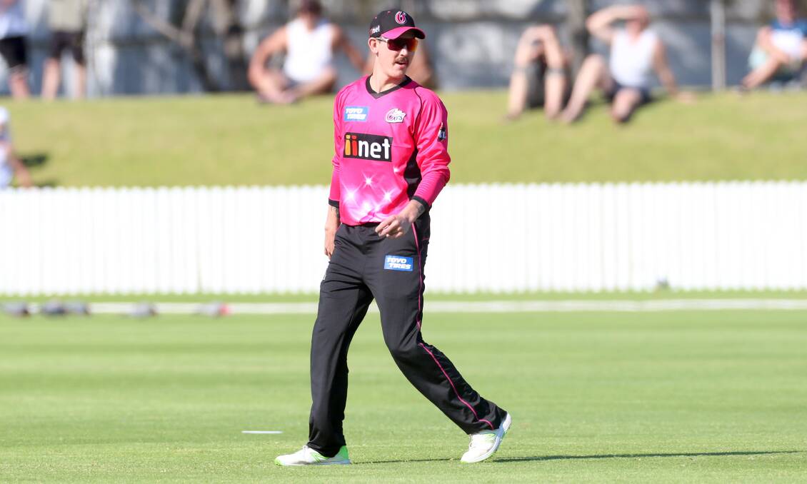 Nowra's Nic Maddinson in action for the Sixers. Photo: SYLVIA LIBER
