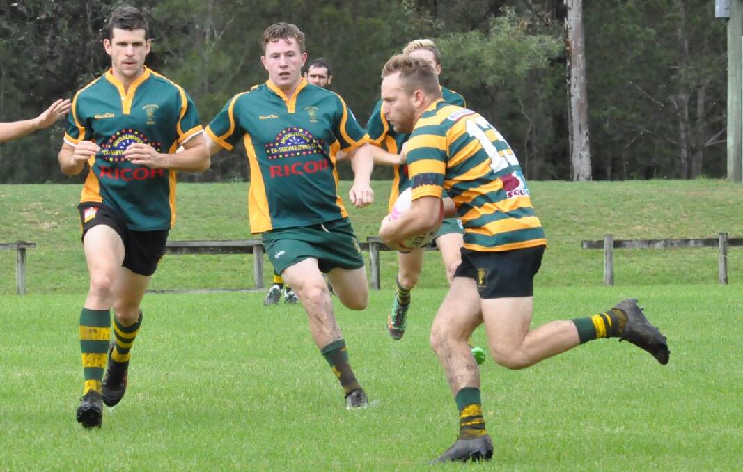 MAN ON A MISSION: Shoalhaven Rugby Club's Josh Deckart and his team will kick-off their season on Saturday against Shamrocks. Photo: DAMIAN McGILL
