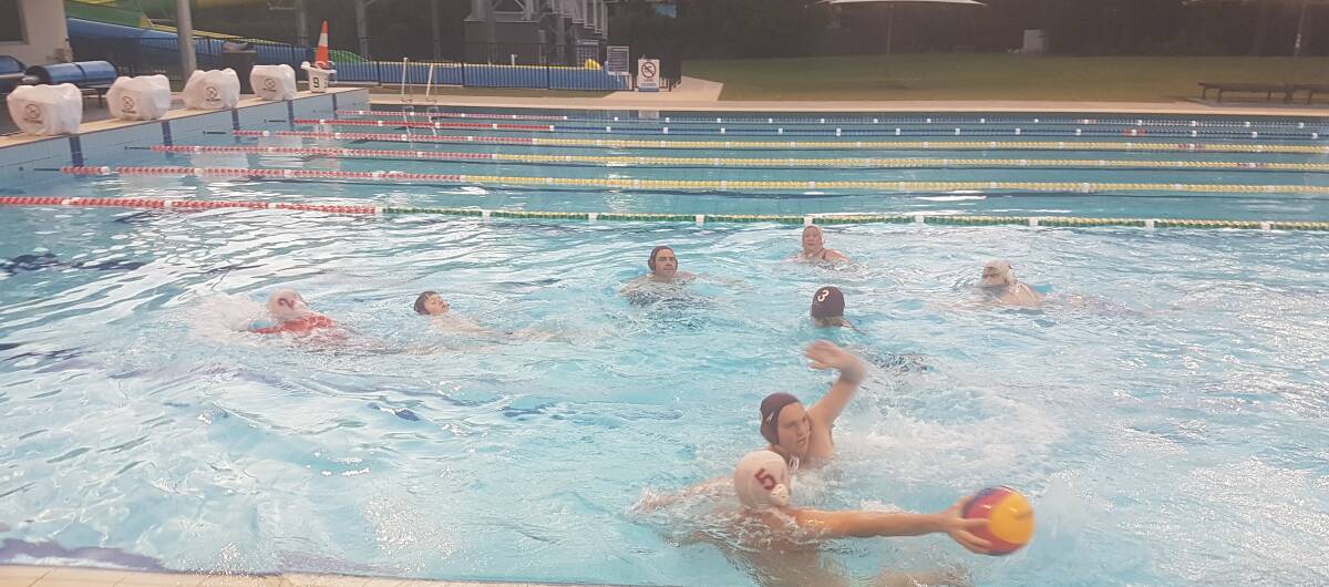 Great way to keep fit: For those wanting to try their hand at water polo, head down to Nowra Pool on Wednesday nights from 7pm.