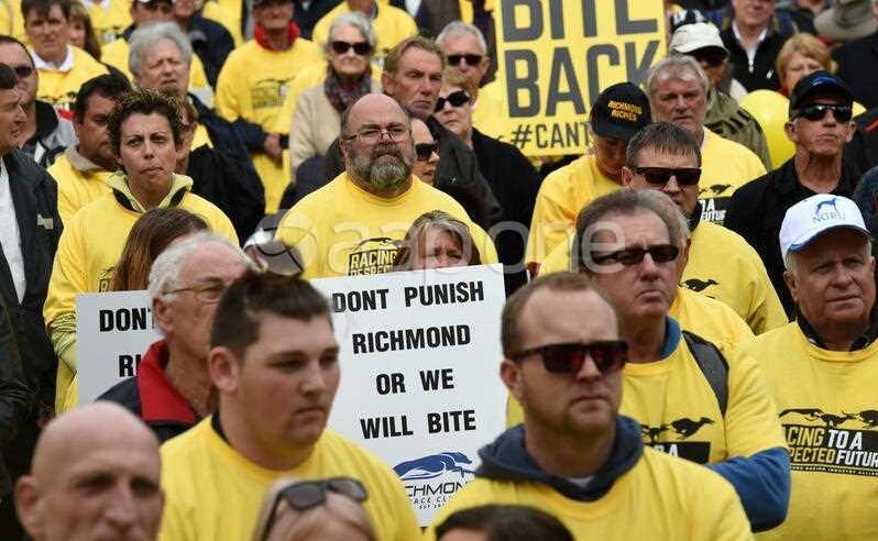 BACKLASH: Readers concerned about the death of the greyhound industry have set their sights on NSW Premier Mike Baird.