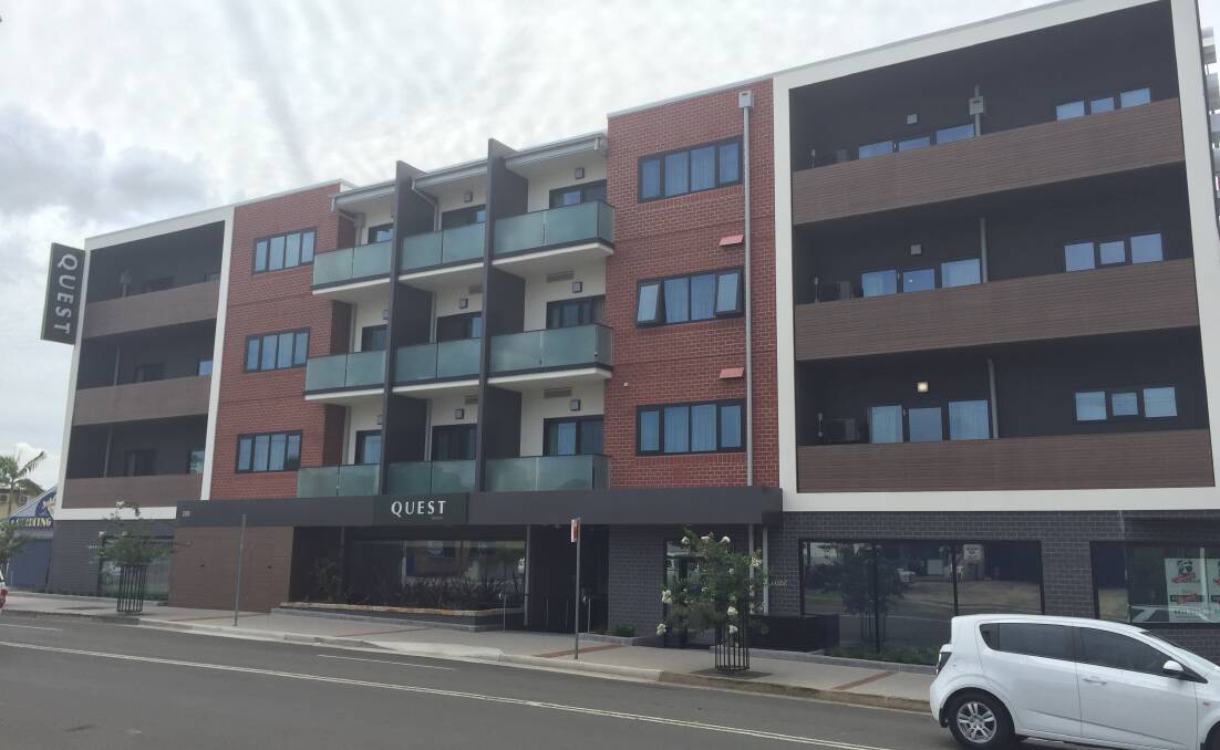CITY LIVING: The Quest apartments on Kinghorne Street. A North Nowra reader believes more apartment blocks will bring the CBD to life.