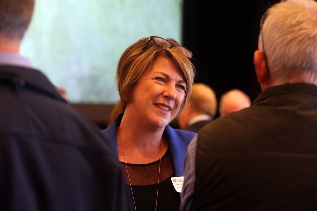 Roads Minister Melinda Pavey, who was in Kiama for an industry forum, said the F6 extension would come with a toll if the government chose to build it. Picture: Robert Peet