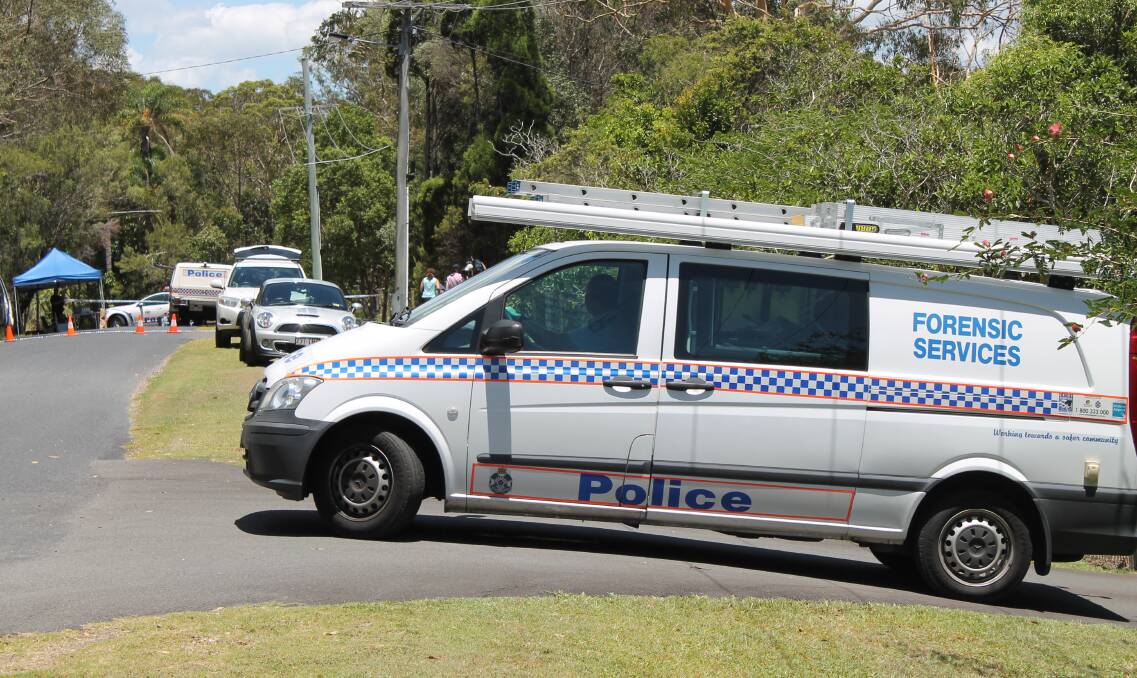 Police have established a crime scene in Capalaba following the suspicious death of a Brisbane man. Photo: Lyn Uhlmann
