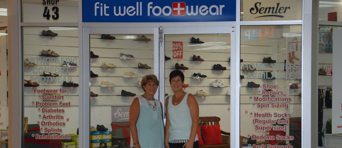 FEEL COMFORTABLE: New name, same great service for all your specific footwear at Fit Well Footwear in Piccadilly Centre. Feel what comfort is like.