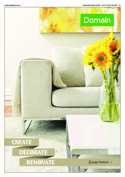 HOUSE PROUD: Click the cover to read Create, Decorate, Renovate.