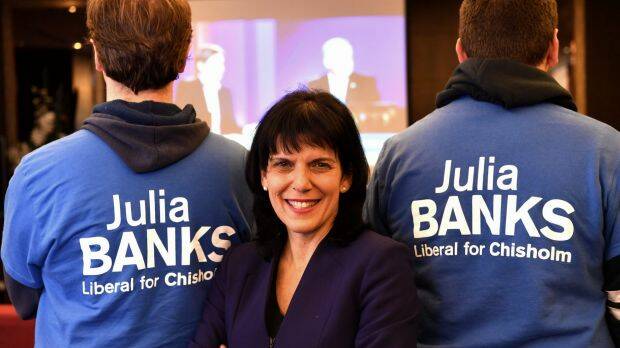 Julia Banks won the seat of Chisholm at the 2016 election. Photo: Eddie Jim
