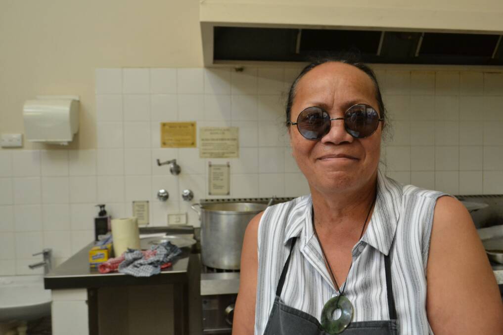 Bomaderry's Raewyn Taurua, Meals on Wheels Nowra-Bomaderry Volunteer of the Year 2018, working in the kitchen on Friday. 