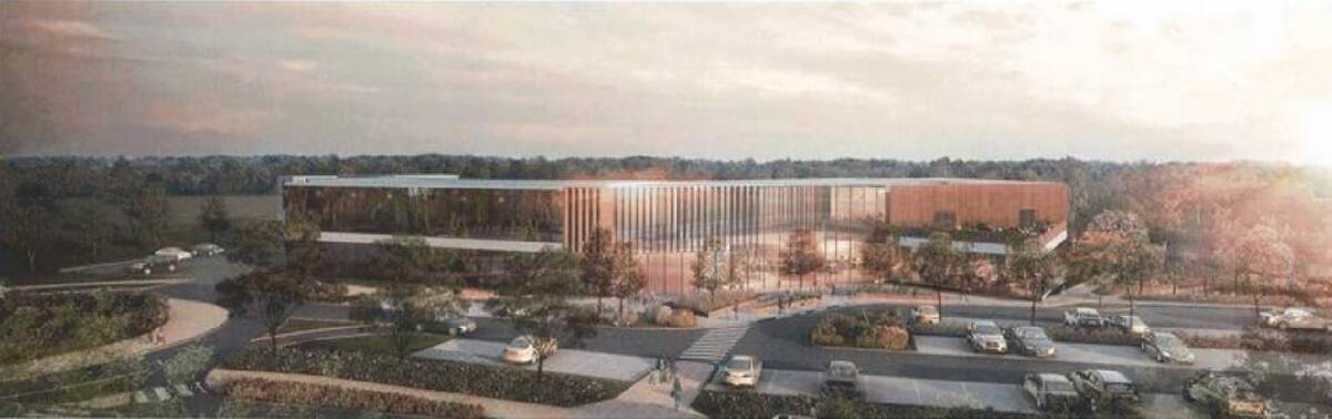 Bay and Basin community hub master plan sketch. Picture: Shoalhaven City Council