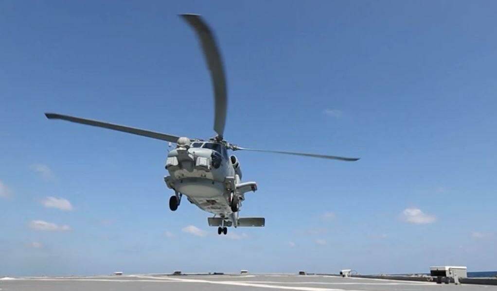 Warramunga’s Seahawk Romeo Helicopter, call sign Nemesis, from 816 Squadron at HMAS Albatross has played a role in the ship's latest $40m drug bust.