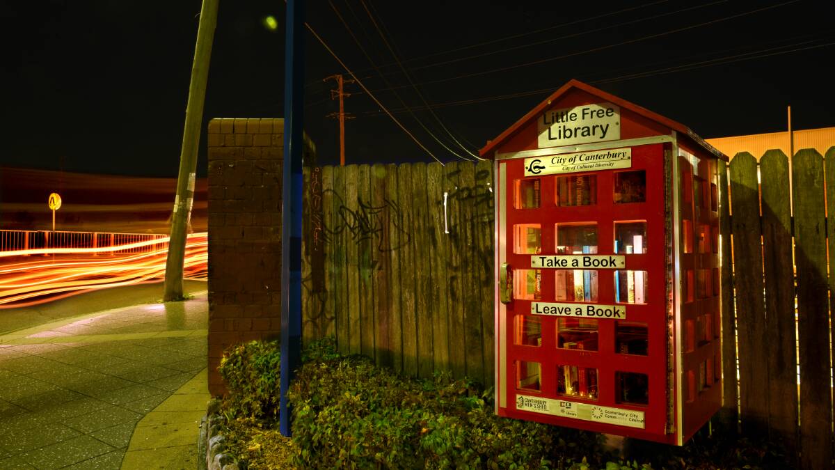Street Libraries: A street library in Hurstone Park. Photo: Steven Siewert
