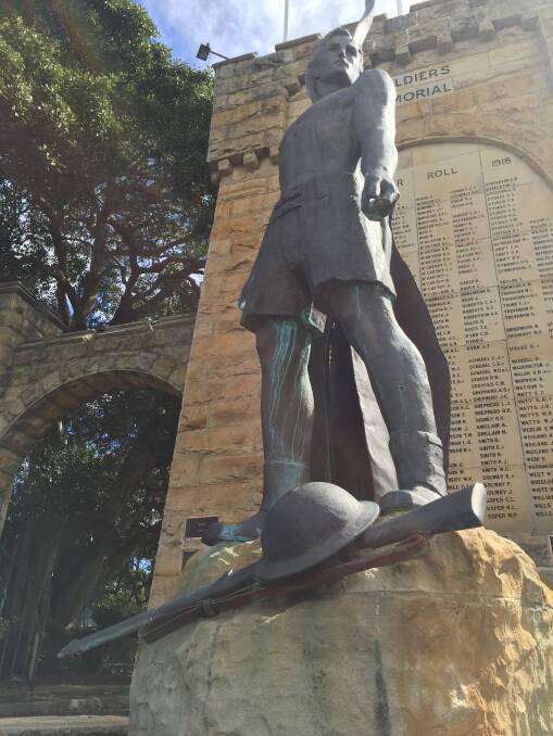 Soil for the Anzac Memorial Centenary Project in Sydney will be taken from near the Nowra Memorial Gates.