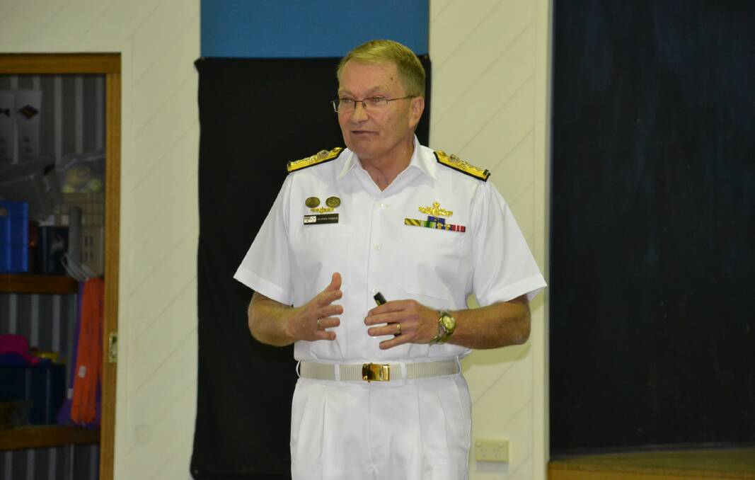 Rear Admiral Clint Thomas.