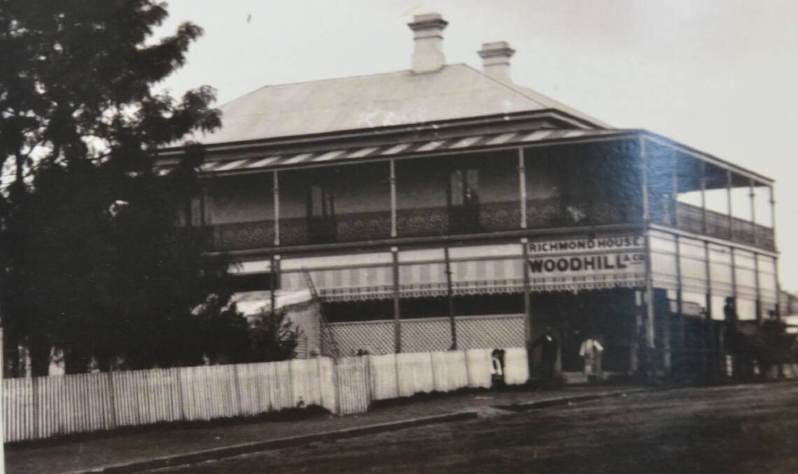 The building, Richmond House, operating as Woodhills. Photo: Shoalhaven Historical Society