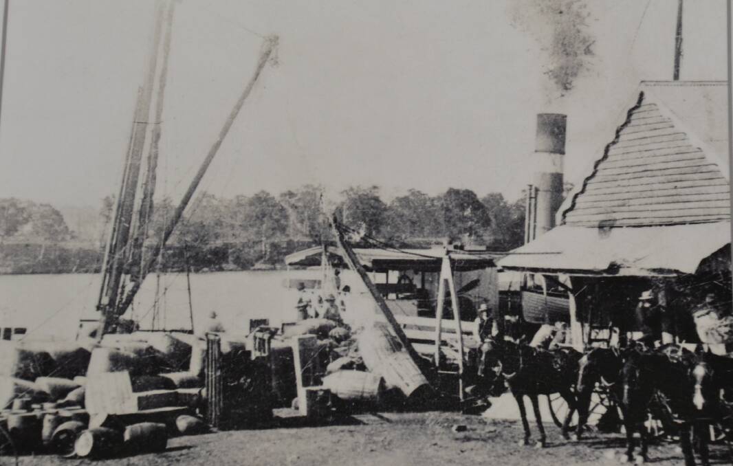 Historic photos of the Nowra Sailing Club area - Shoalhaven Historical Society