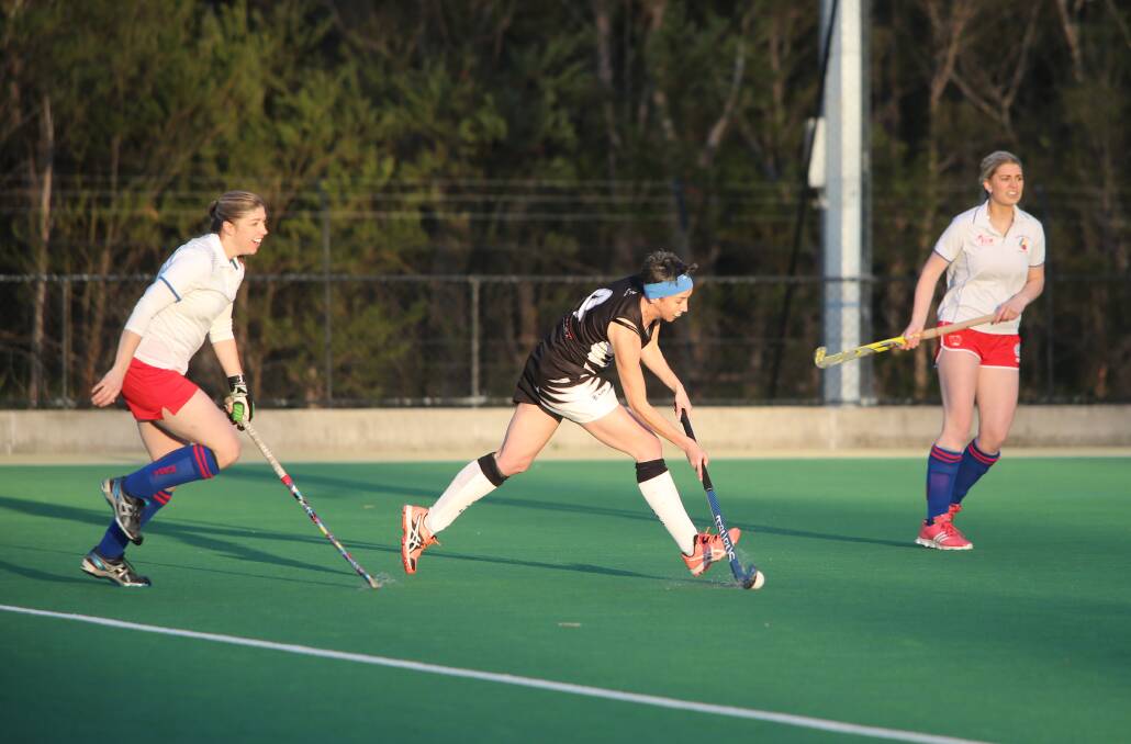 Berry's Elle Dodd has been sensational in the midfield and has also scored eight goals. Photo: Robert Crawford
