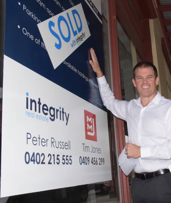 EXCITING TIMES: Integrity Real Estate director Peter Russell who sold the former Spotlight building said plans of a major refurbishment is exciting news and long overdue for the Nowra CBD.